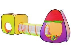 IGLO-Zelt für Kinder + Tunnel + 200 Bälle