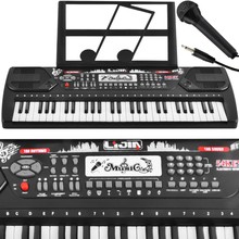 Tastatur - elektronische Orgel 54 Tasten - schwarz