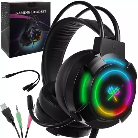 5.1-Gaming-Headset mit Dunmoon 19060-Mikrofon