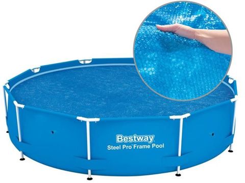 Solarabdeckung für ein 305 cm großes Schwimmbecken – BESTWAY 58241