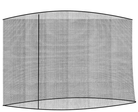 Sonnenschirm Moskitonetz 3,5m - schwarz