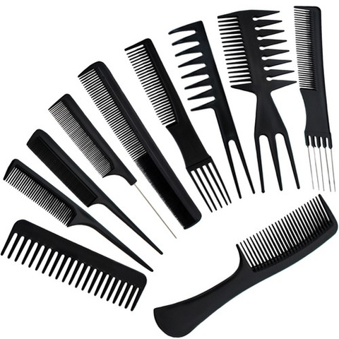 Friseurkämme - Set à 10 Stück