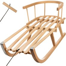 Wooden sled Kruzzel 25217