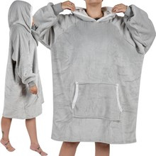 XXL-Sweatshirt - graue Decke Ruhhy 24402