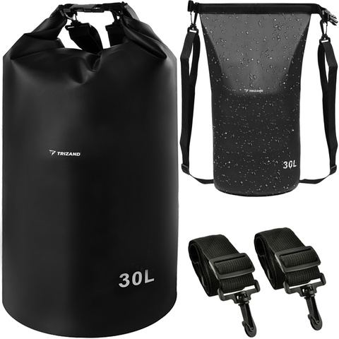 Wasserdichte Tasche 30L schwarz 23568