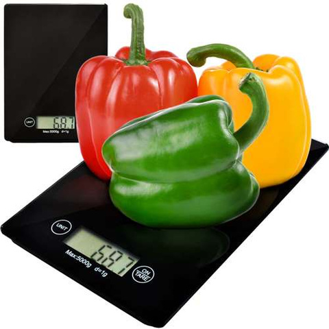 Flat kitchen scale