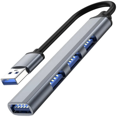 USB-HUB – 4 Anschlüsse 3.0 + 2.0 Izoxis 21940