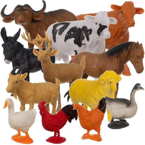 Farm Animals - Kruzzel Figurine Set