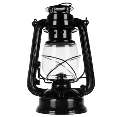 Black oil lamp 24cm