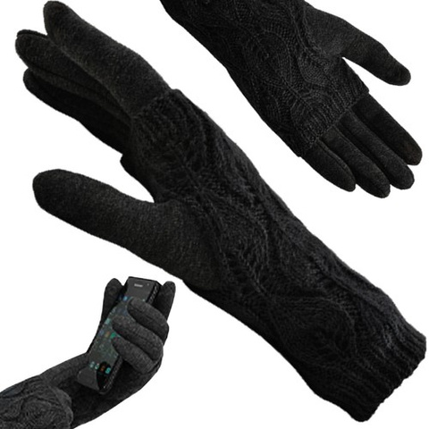 R6413 Touchscreen Gloves - Black