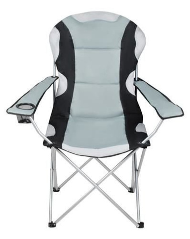 Black and gray fishing chair