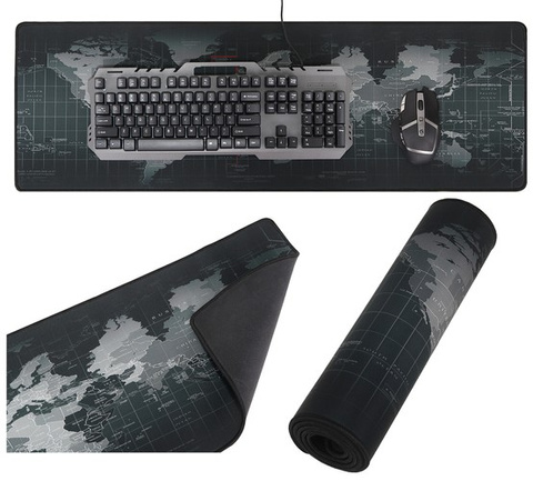 Mouse pad keyboard gray