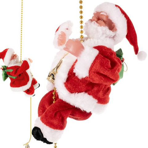 Santa on a rope - Christmas decoration Ruhhy 22502