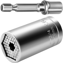 Universal socket - socket wrench 7-19mm