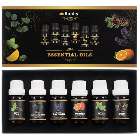 Essential oil - set of 6 pcs. 10 ml Ruhhy 21939