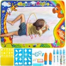 Water drawing mat XXL100x80 cm set 22443