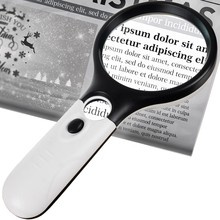 LED illuminated magnifying glass Izoxis 22670