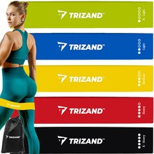 Exercise band set - 5pcs Trizand 21955