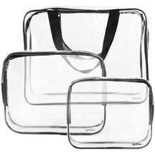 Transparent cosmetic bag 3 in 1 Soulima 21448