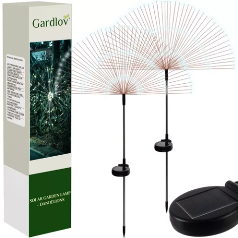 Gardlov 23561 Solar-Gartenlampe - Löwenzahn