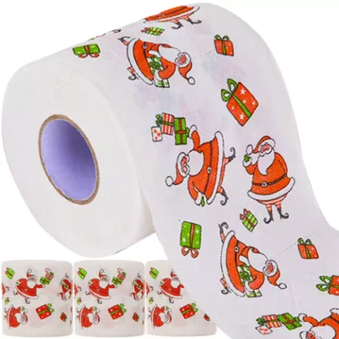 Christmas toilet paper - 4 pcs. 20353