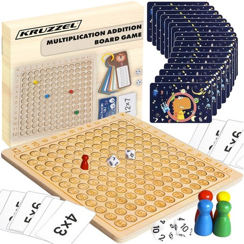 Einmaleins - Brettspiel Kruzzel 24639