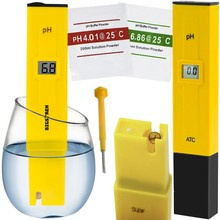 Water PH meter with ATC Bigstrene 23649